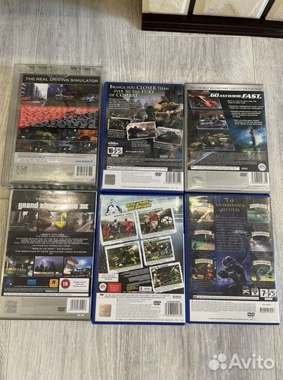 Игры для PS 2,лицензия,состояние отличное