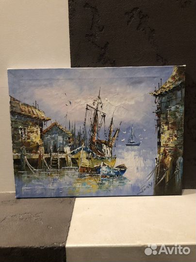 Картина маслом на холсте