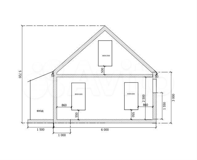 Дом 72 м² на участке 8,5 сот.