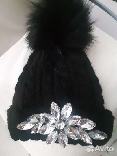 Шапка зимняя на подростка