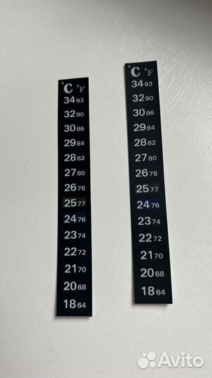 Термометр-наклейка