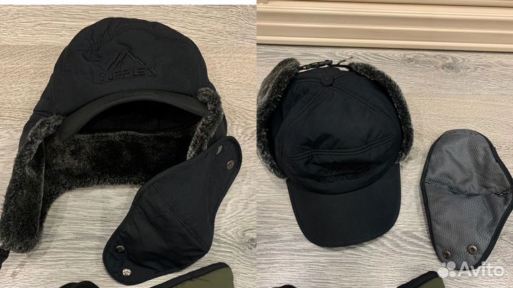 Мужская шапка/кепка ушанка новая