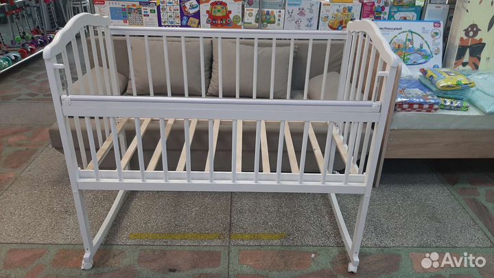 Кровать детская Гном-2 белая(Новая)