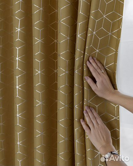 Шторы димаут гала амаретто новые пошив