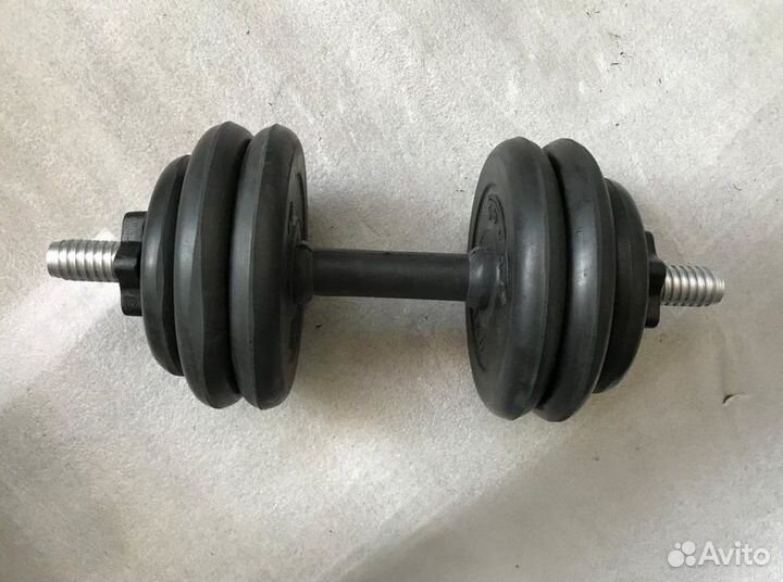 Разборные гантели 14 кг новые