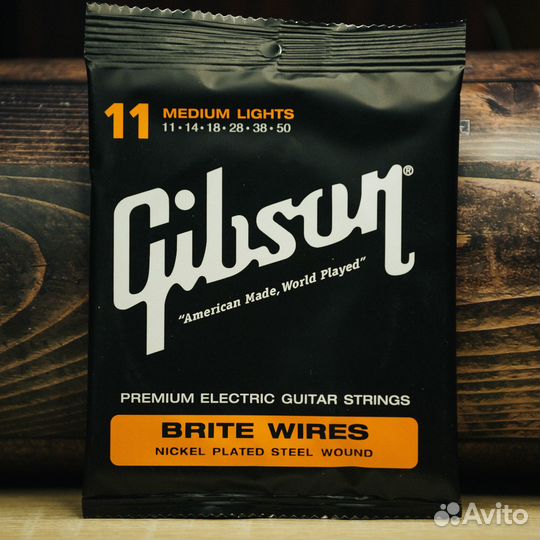 Струны Gibson для электрогитары и акустики