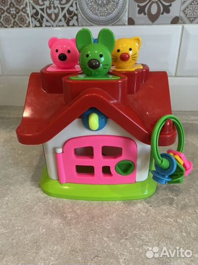 Домик сортер полесье