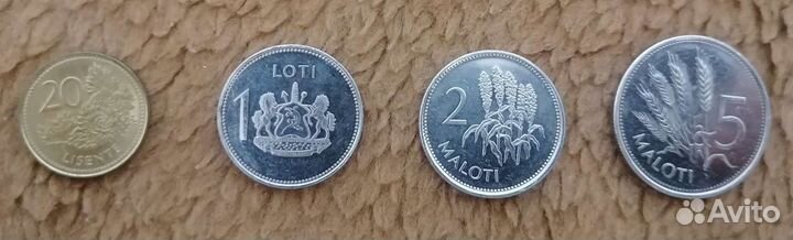 Набор монет Лесото