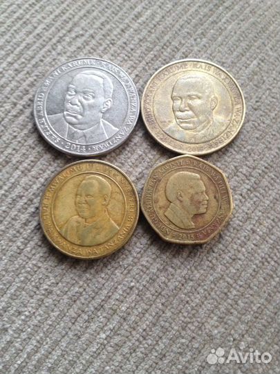 Монеты Танзании. Обмен