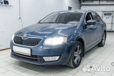 Светодиодный би-LED модуль Skoda Octavia Rapid