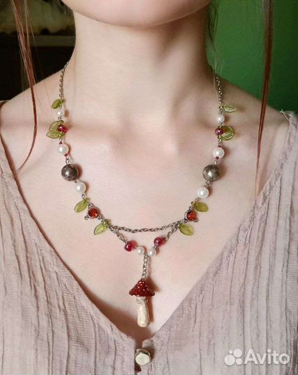 Колье ручной работы