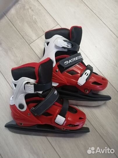 Коньки детские раздвижные 31-34