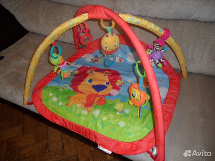 Развивающий коврик bright starts