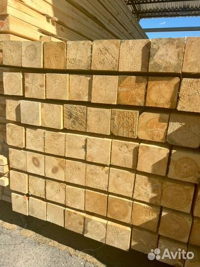 Доска обрезная 40х100х6000мм от производителя