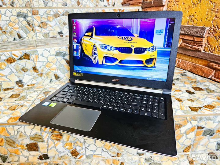 Игровой Acer/FullHD/Core i3-7020/SSD/MX130