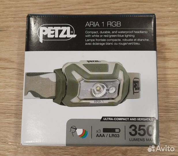 Налобный фонарь Aria 1 RGB Petzl