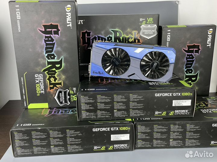 Видеокарта GTX 1080 Ti Palit GameRock 11Gb