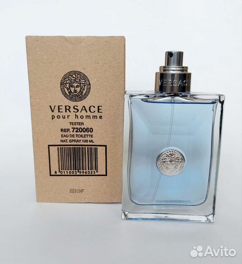 Туал вода Versace Pour Homme 100мл оригинал тестер
