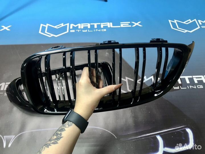Решетка радиатора BMW F32/F33/F36 М стиль, глянец