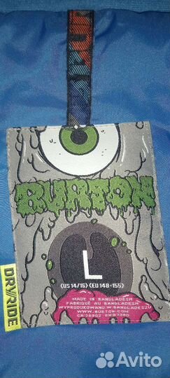 Сноубордическая куртка burton