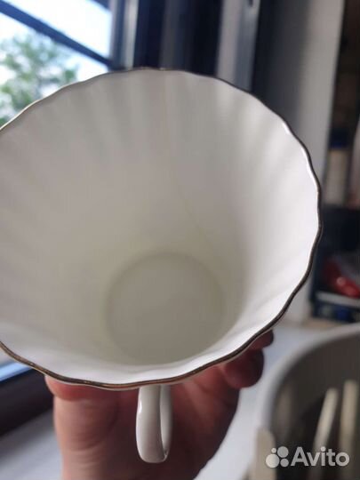 Кофейная пара лфз костяной фарфор