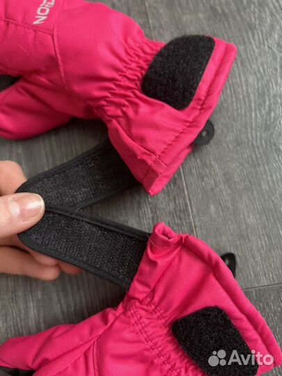 Варежки для девочки nordski новые