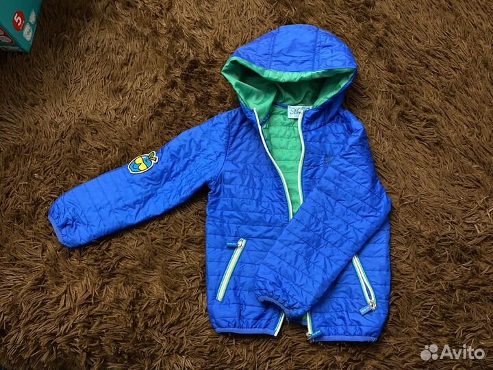 Ветровка на подкладке осеняя на мальчика