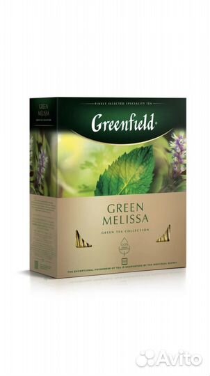 Чай гринфилд черный 100п