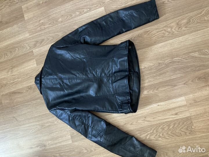 Куртка кожзам женская Sinsay XS