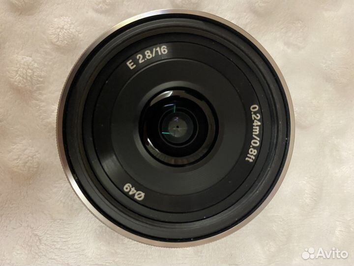 Обьектив Sony sel16f28