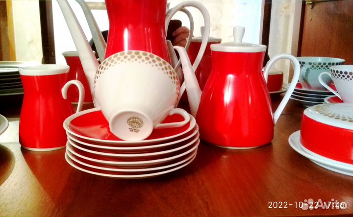 Сервиз чайный Freiberger (ГДР)