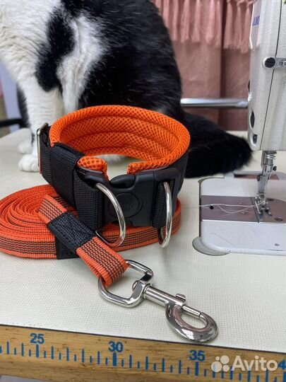 Ошейники и поводки для собак