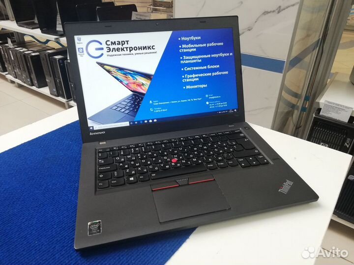 Ноутбук Lenovo ThinkPad T450 i5 8Gb SSD 180Gb