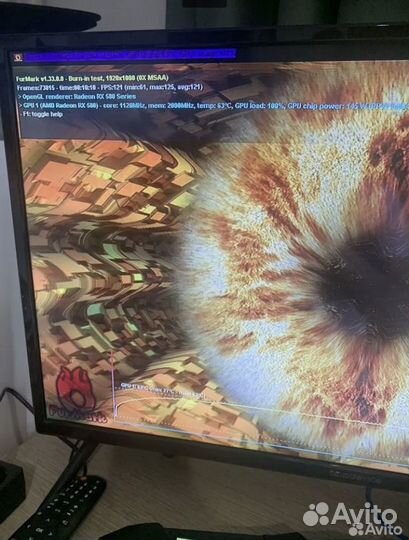 Видеокарта asus rx 580 8gb