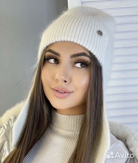 Шапка женская ангора