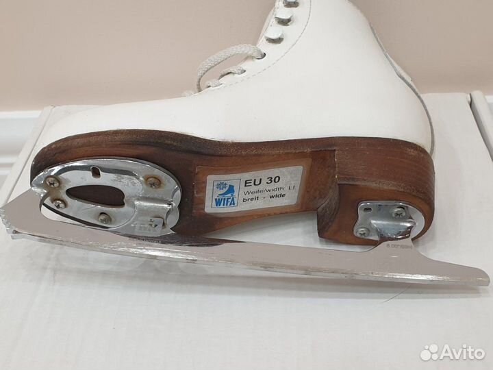 Коньки Вифа Прима - Wifa Prima Set 30 LL (Белые)