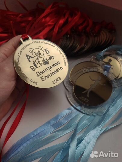 Медали на выпусной в сад/школу