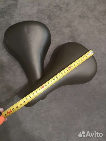 Седло для велосипеда кожаное