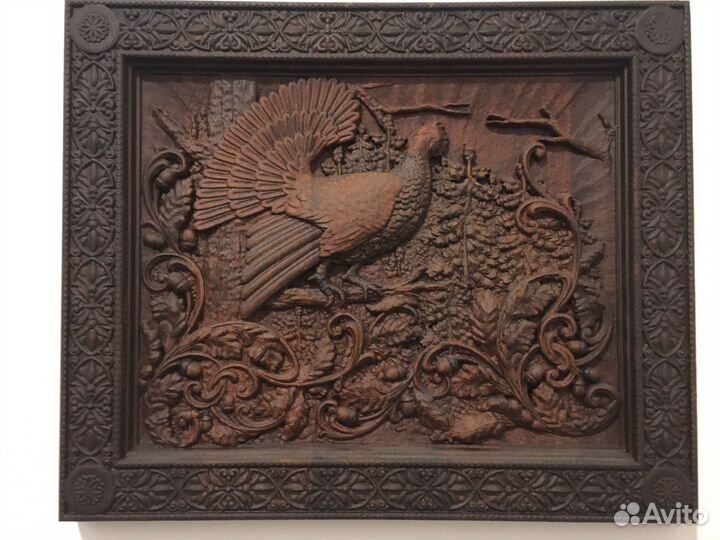 Панно из дуба