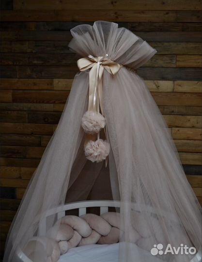 Балдахин+бортик косичка