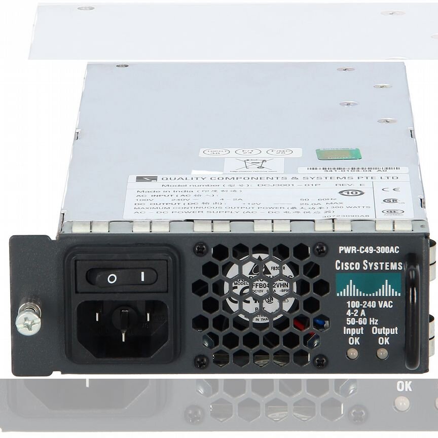 [PWR-C49-300AC] Блок Питания Cisco Dcj3001-01p 300wt Pwr-C49-300ac