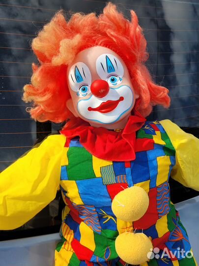 Игрушка клоун СССР
