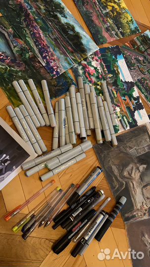 Маркеры фломастеры