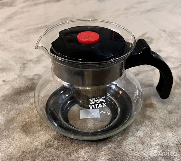 Чайник заварочный стекляный 1,5 л