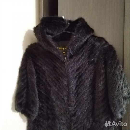 Норковая безрукавка