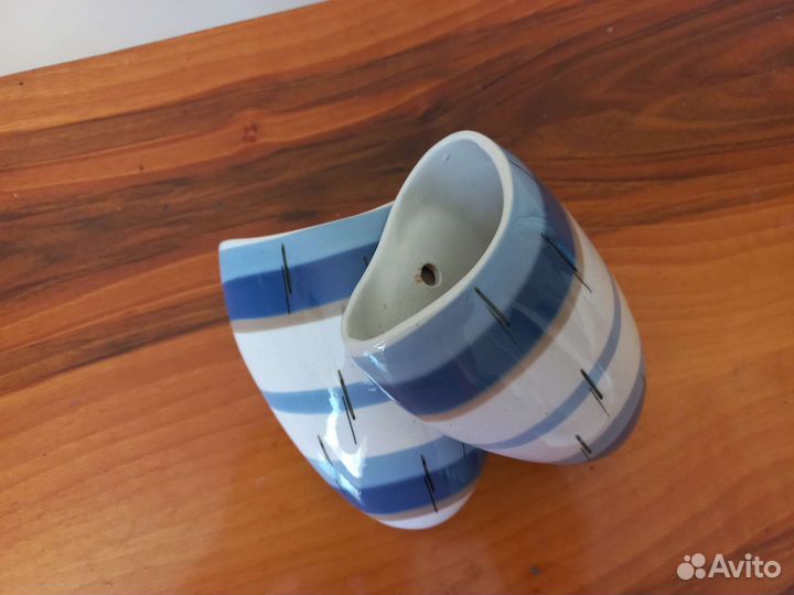 Кашпо настенное керамика СССР