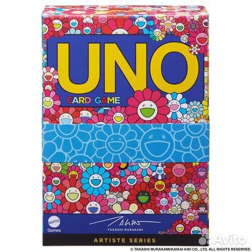 Игра карты uno x takashi murakami