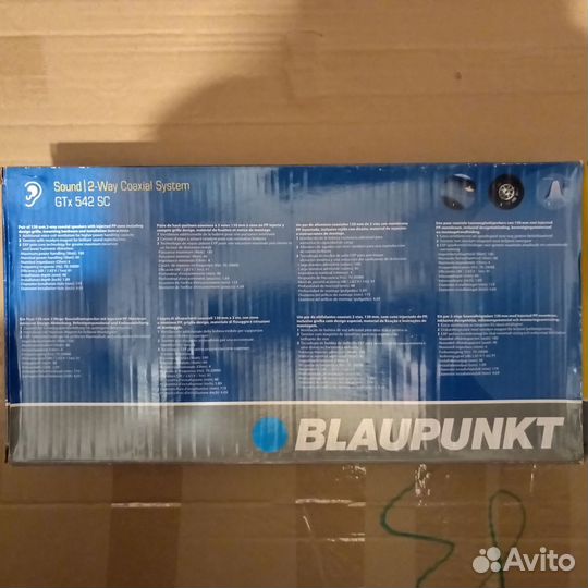 Динамики автомобильные Blaupunkt GTx542SC