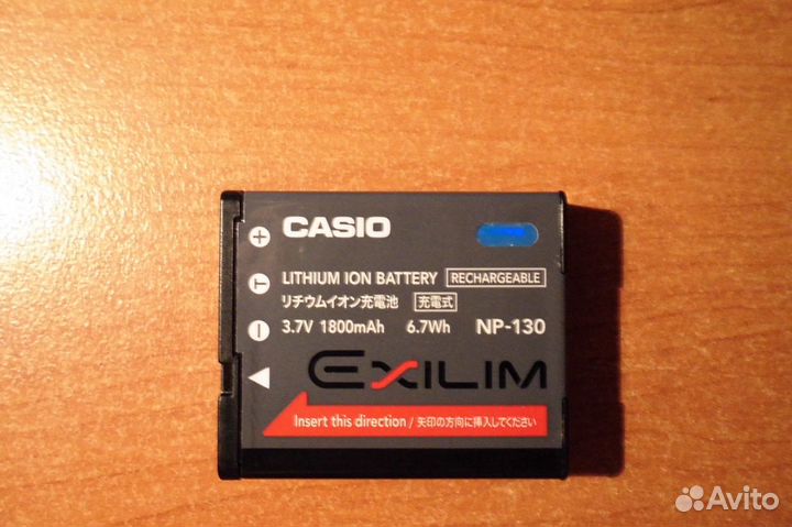 Батарея casio NP-130\аккумулятор