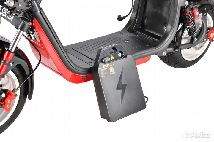 Электроскутер white siberia PRO MAX 3950W black